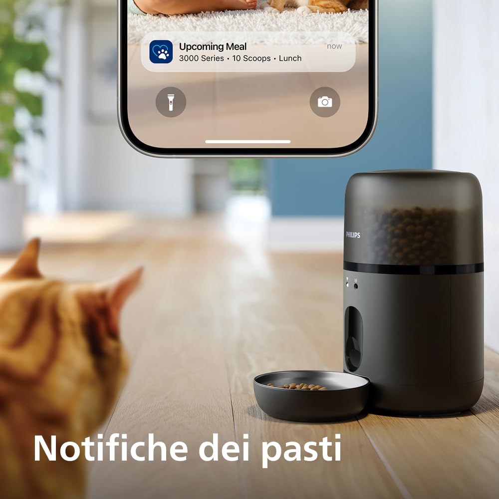Philips Pet Series - Distributore intelligente per gatti con app, 4,5L