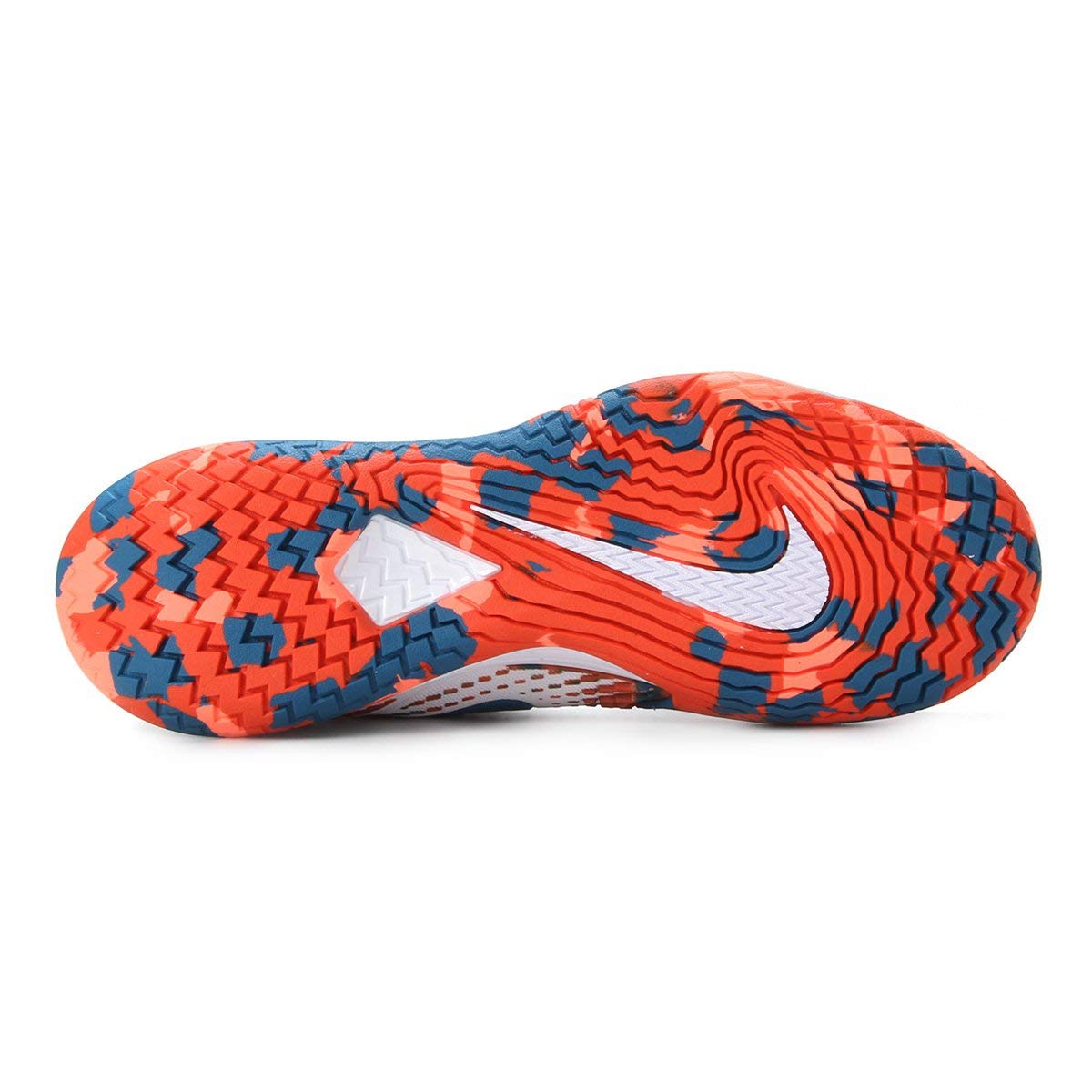 Tênis Nike Air Zoom Vapor Cage 4 HC Branco e Laranja