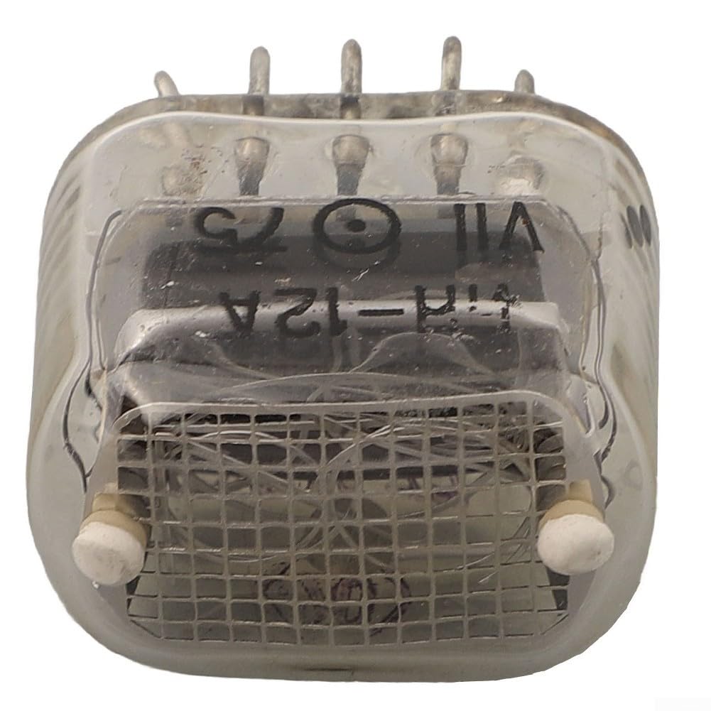 IN-12 Nixie Tube à affichage lumineux numérique, tube à vide à cathode froide néon pour horloges