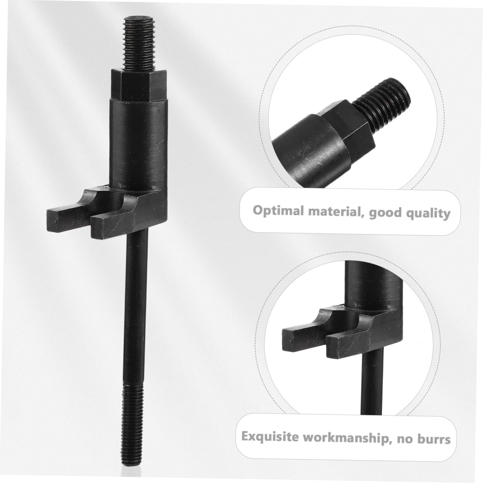 SOLUSTRE Strumento Professionale per Rimozione Iniettori Auto in Acciaio al Carbonio Nero ad Alta Resistenza, Utensile per Estrazione senza Danni Compatibile Motori Diesel Stile Casuale