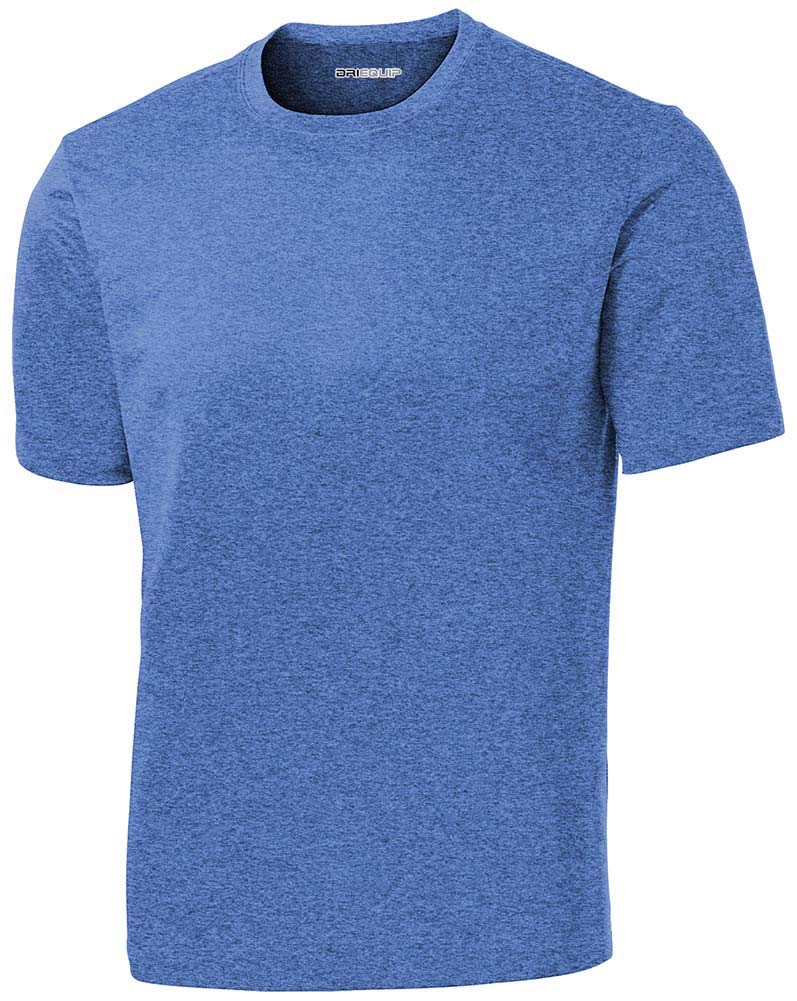 DRIEQUIP Men's Big & Tall Short Sleeve Moisture Wicking Athletic T-Shirts XS-6XL and Tall Sizes — view 21