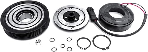 FKG Kit de reparación del conjunto del embrague del compresor de CA CO 4335C 55037466 apto para Jeep Liberty 3.7L 2002-2005, Jeep Liberty 2.4L 2002