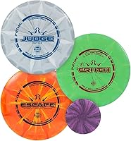 Dynamic Discs Prime Burst 3-Disc Golf Set: Judge Putter, EMAC Truth Midrange, Escape Driver + Mini | Beginner Starter Kit 170-176g