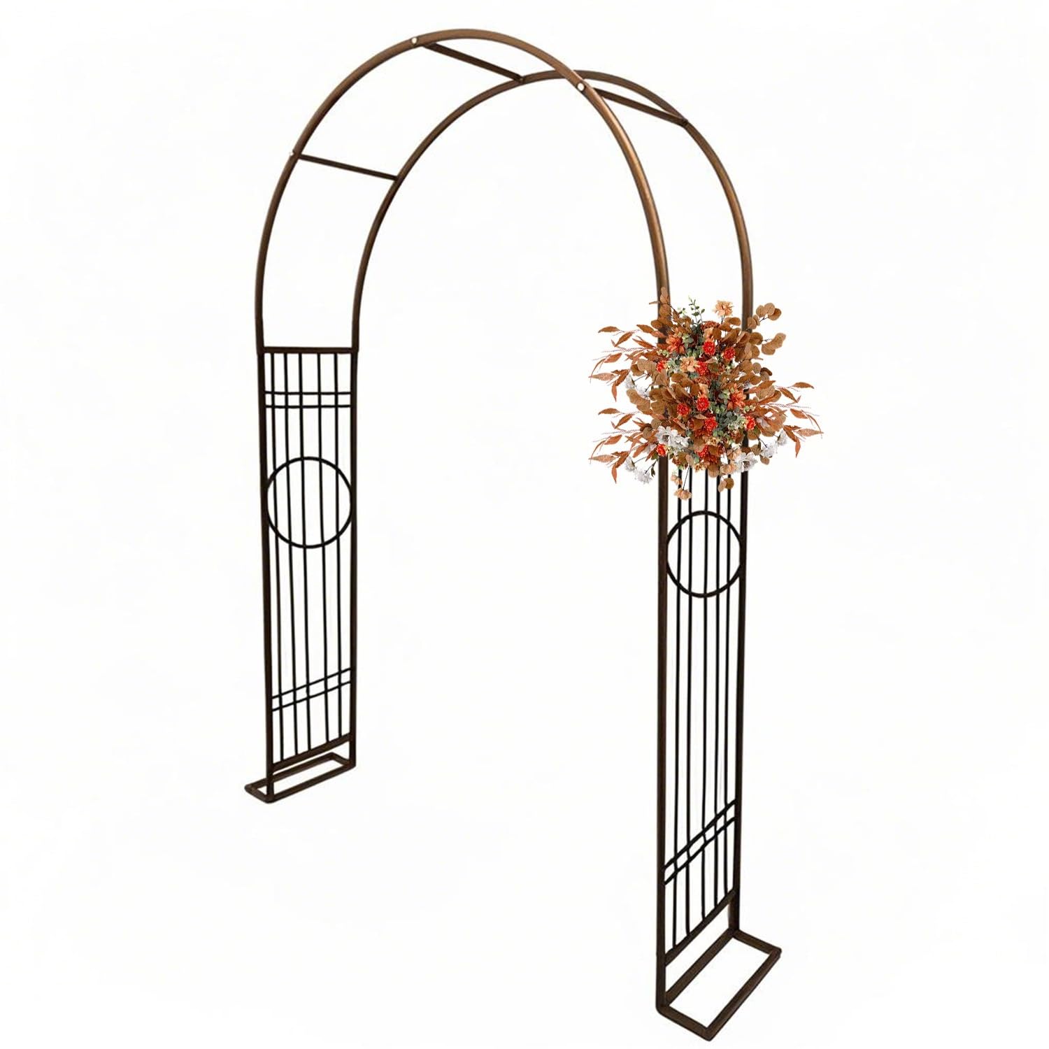 Treillis en métal solide de 260 cm pour habiller une pergola extérieure