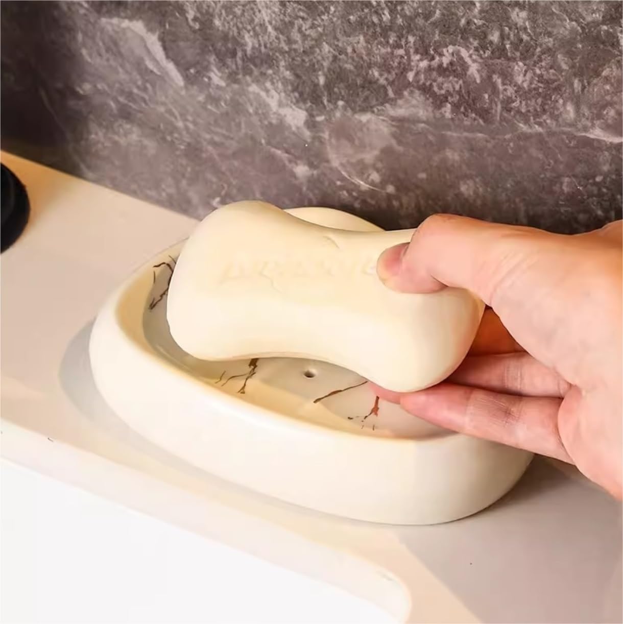 Zestaw Dozowników Mydła Zestaw Akcesoriów Łazienkowych 6 Sztuk Lub 7 Do Kąpieli Kolekcja Ceramiczny Wzór Prezent Łazienka(7pcs)