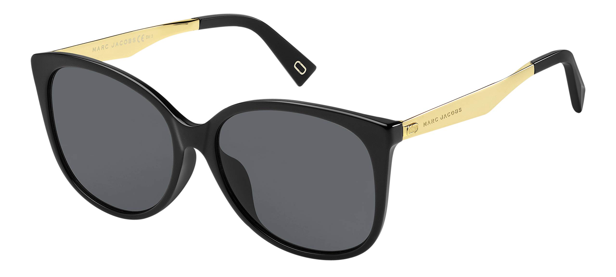 Marc JacobsSunglasses Marc Jacobs 209 /F/S 0807 Black/Ir Gray Blue