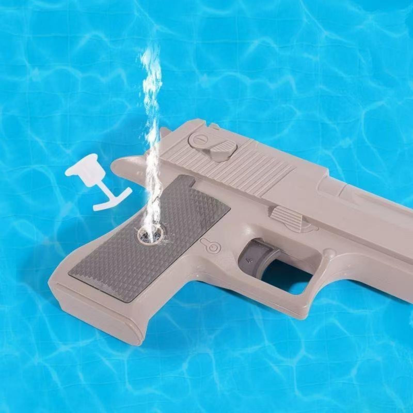 Prank Water Gun, Prank Two-Way Water Guns, Durable WWater Gun Pistol, Fun Water Prank Toy for Party Beach Summer Outdoor - Image 4
