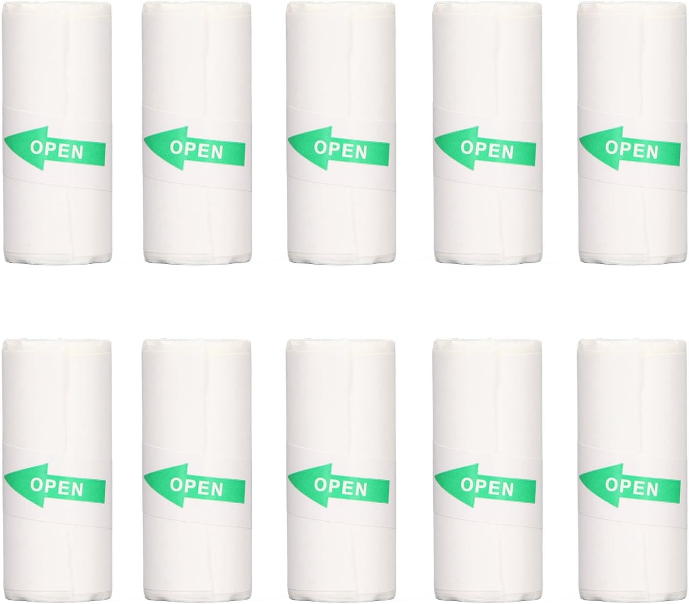 10 Roll Mini Printer Paper, Thermal Sticker Paper, Thermal Mini Printer, 57x25mm Self Adhesive Printer Paper, for Print Photo Note Labels Journal Memo - Image 8