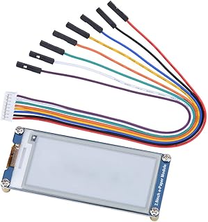 PUSOKEI 296x128 Resolução 2,9 Polegadas E Ink E-Paper Display Module 3.3V SPI Interface Electronic Paper Screen Board para Raspberry Pi//Nucleo Com Controlador Embutido