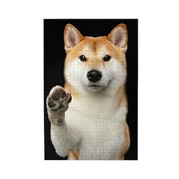 Amazon | 1000ピース ジグソーパズル 柴犬 いぬ 犬柄 木製 50