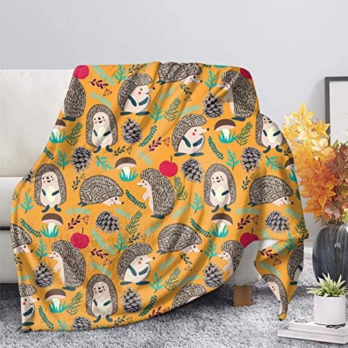 COEQINE Turquoise Blankets for Couch Tribal Horse Pattern Throw Blankets for Bedroom Soft Cozy Warm Blanket and Throws for Women Men Boys Girls