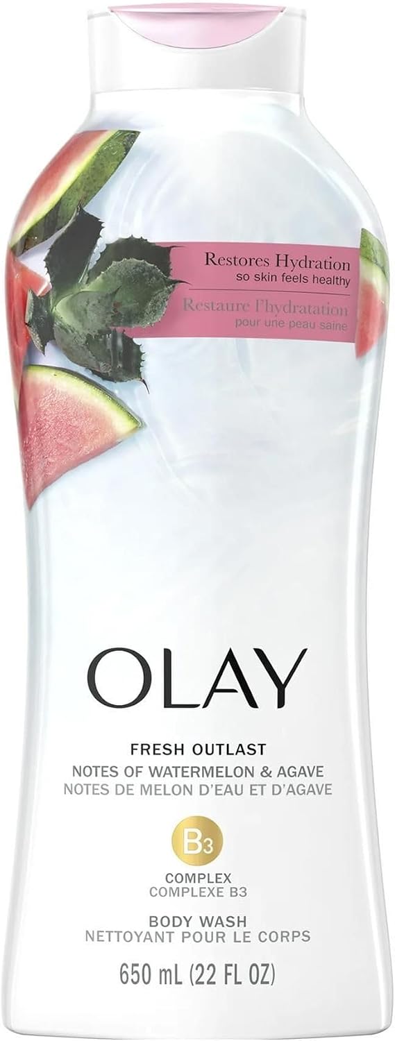 Olay Fresh Outlast Watermelon And Agave Duş Jeli 650Ml Unisex