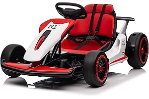 Electric Go Kart for Kids 13 and Up, 24V 7AH Battery Powered...