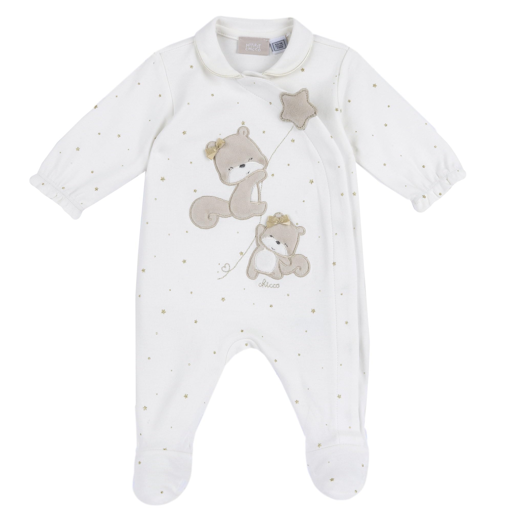 Chicco Tutina Con Apertura Davanti Pigiama Bimba 0-24 (Pacco da 1)
