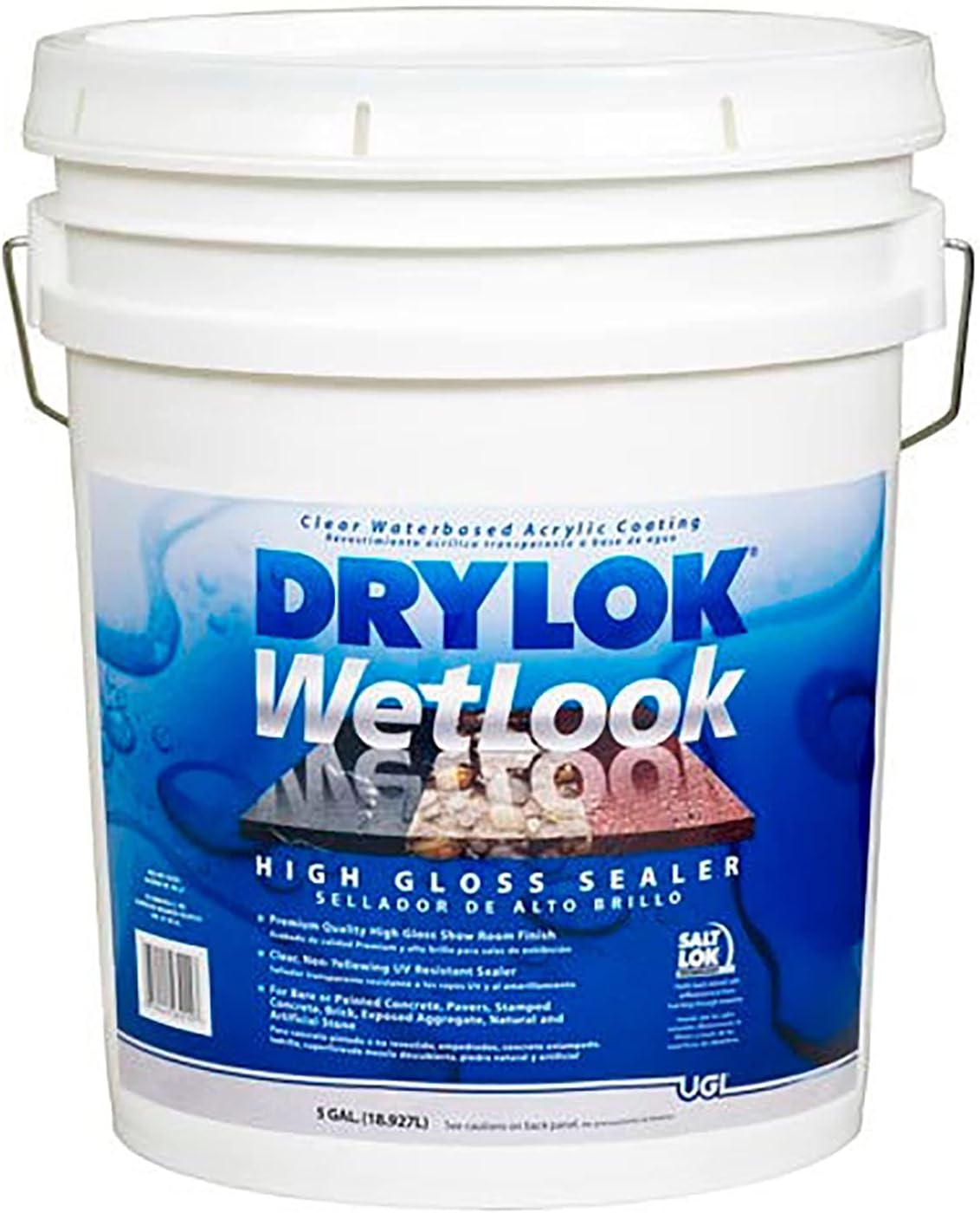 Buy DRYLOK Latex Base WetLook High Gloss Sealer 5 Gallon Online in