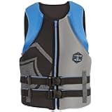 Blue Men's Liquid Force CGA Life Jacket with Hinge