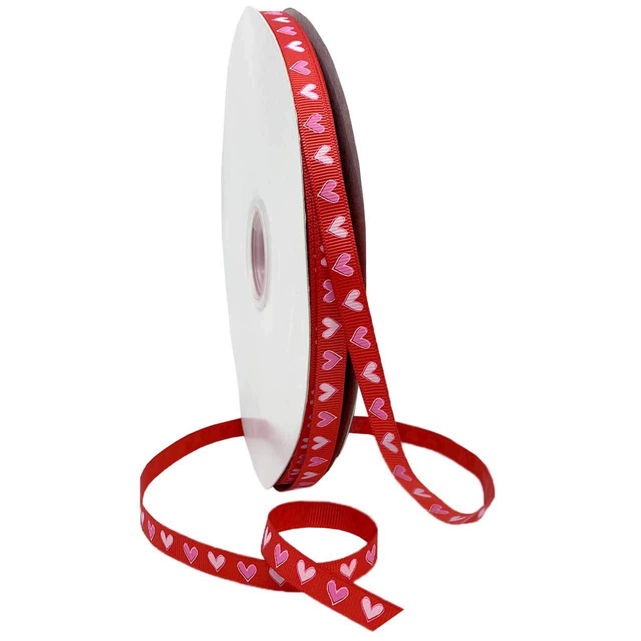 Ruban polyester rouge Morex Ribbon de haute résistance textile