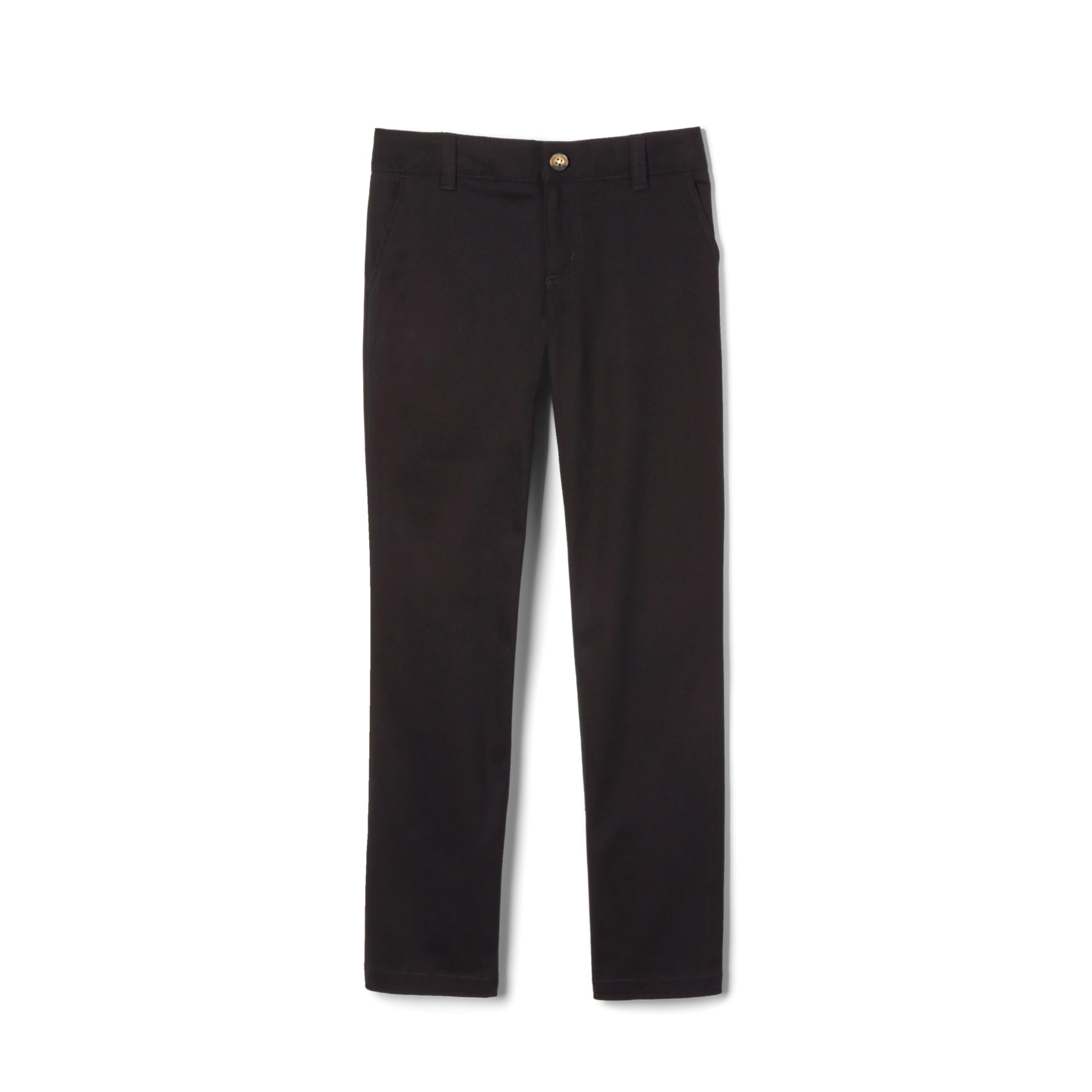 French Toast Girls' Straight Fit Stretch Twill Pant