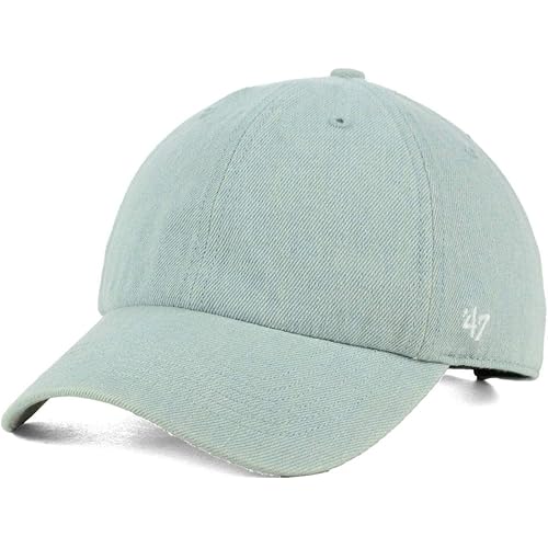 '47 Blank Classic Clean Up Cap, Adjustable Plain Baseball Hat for Men and Women