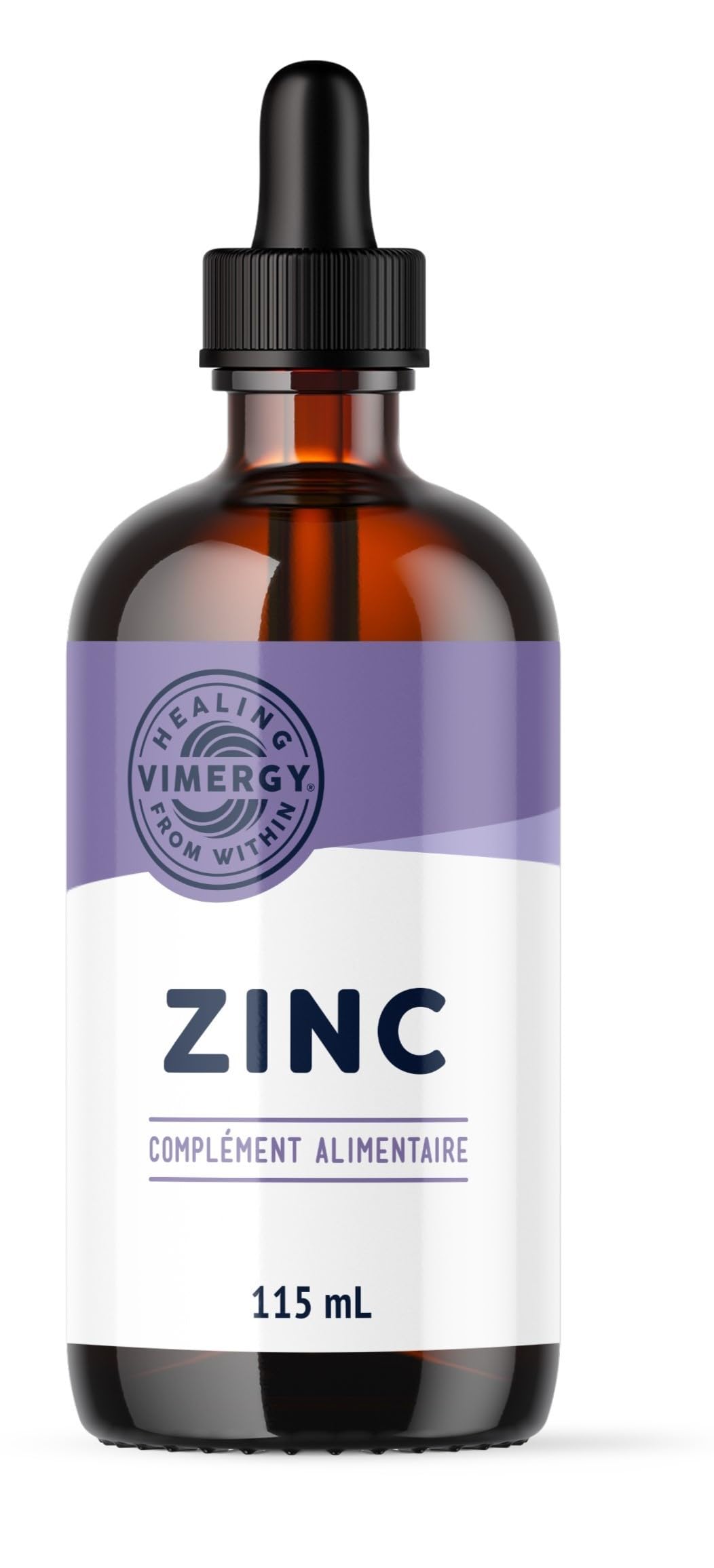 Vimergy Liquid Zinc 115 mL – 57 servings – Liquid Zinc Supplement – Supports Immunity, Metabolism & Bone – Antioxidant – No Refined Sugar – Gluten-Free Non-GMO Kosher Vegan/Paleo Friendly