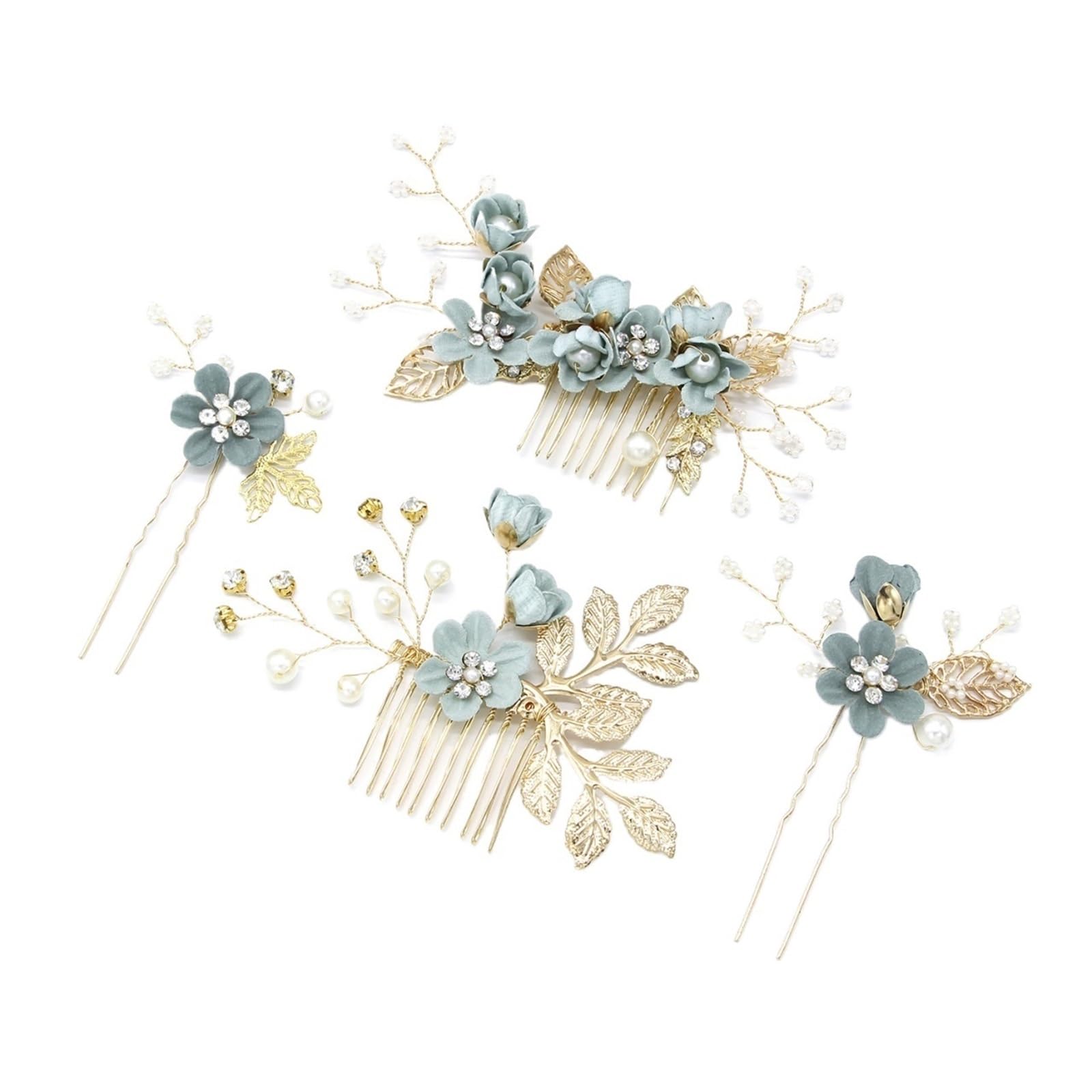 Pince cheveux mariage anti-glisse pour fixer facilement une coiffure de mariée en perles