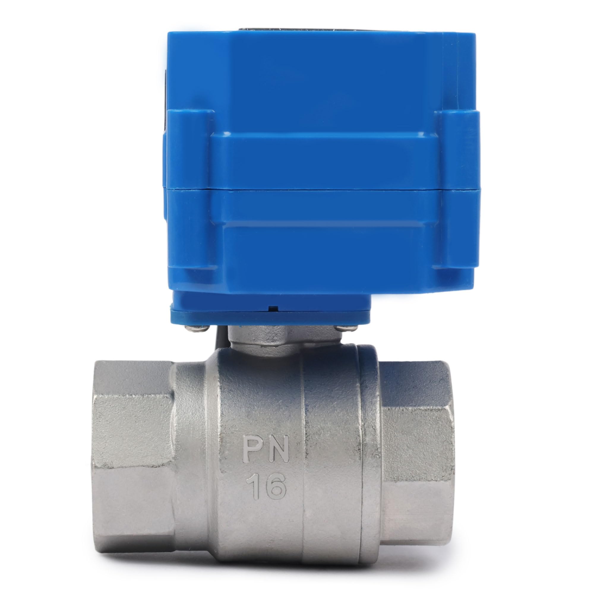 U.S. Solid Valvola a sfera motorizzata da 1" con spina 220VAC DN25 in acciaio inox, ritorno automatico, normalmente chiuso