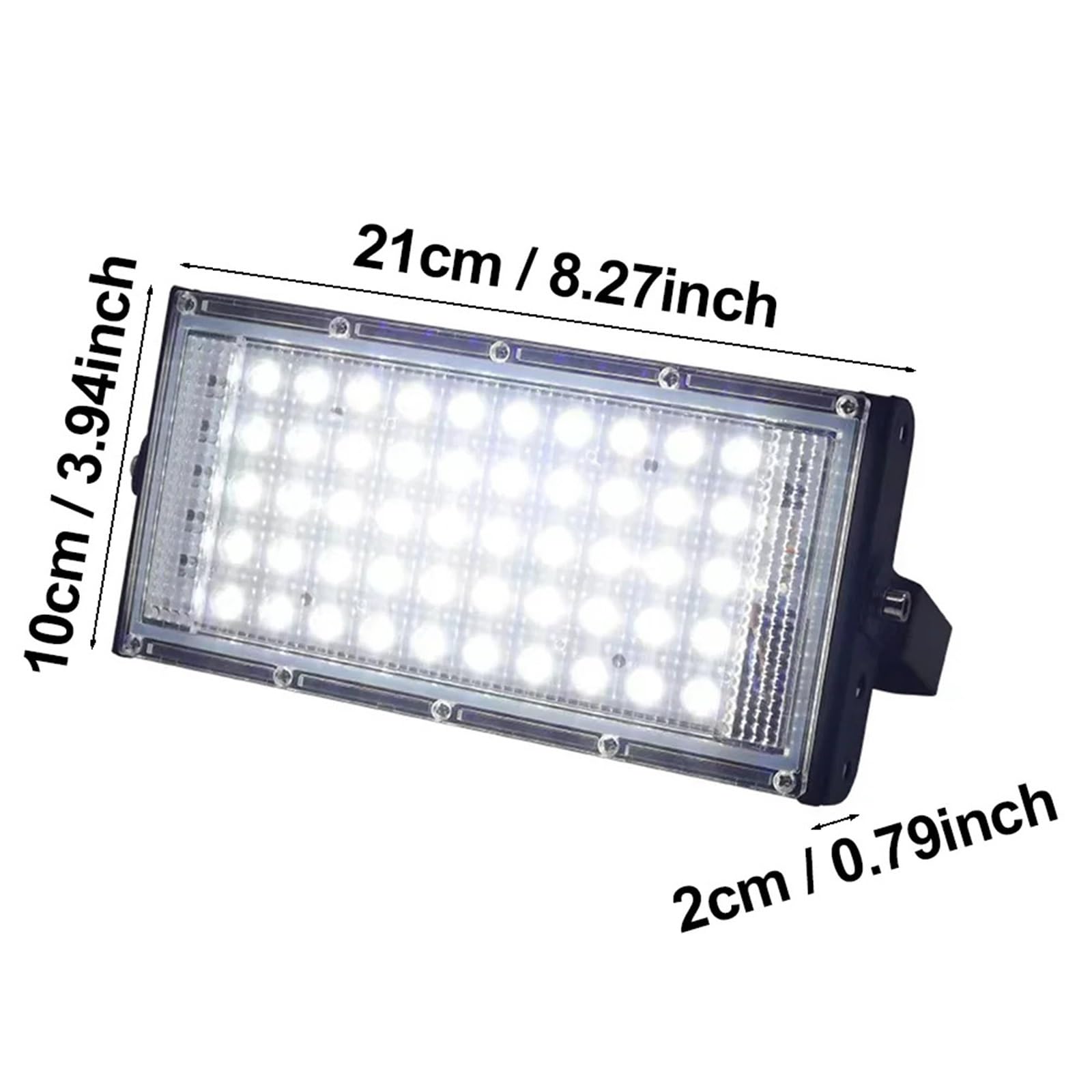 Proiettore per esterni, Proiettore LED da 50 W, illuminazione for esterni, riflettore impermeabile IP65, proiettore esterno
