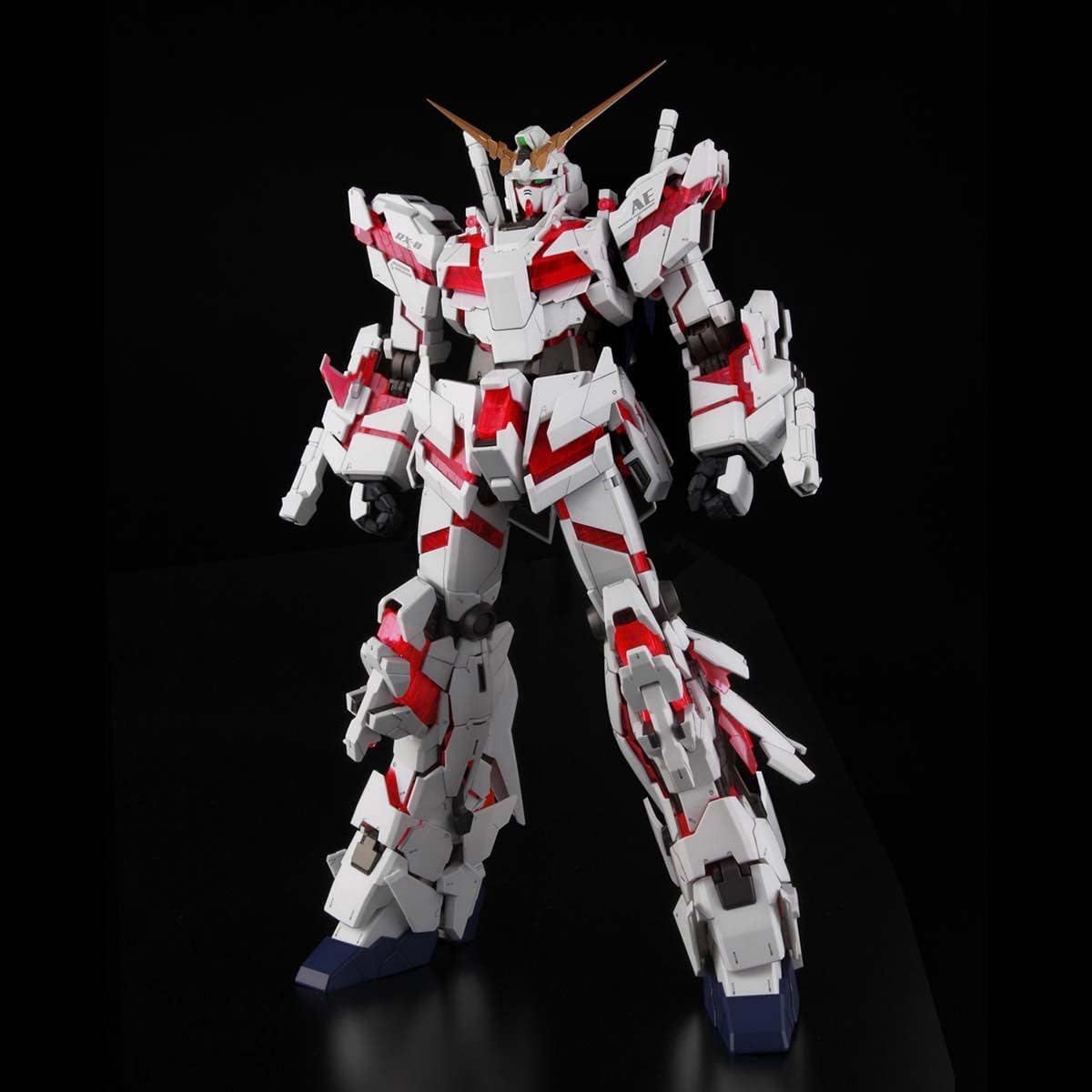 Unicorn Gundam Gundam UC, Bandai Hobby PG 1/60 Scale Color Coded Plastic Model Building Kit