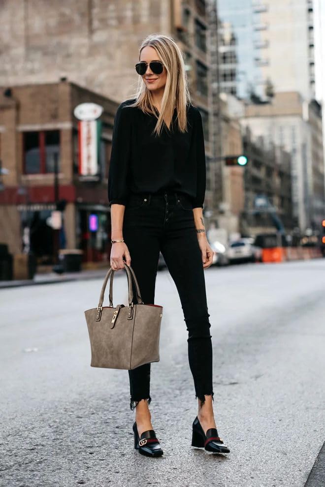 Tote Bag for Women Designer Large Purse Work Handbags Womens Crossbody Purses Woman Shoulder Bags - Image 2