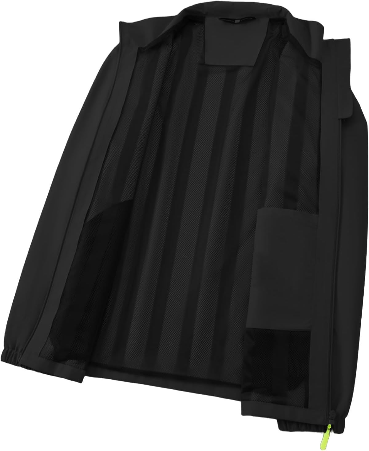 JOFOW Men's Lightweight Rain Jacket Waterproof Windbproof Sports Outdoors Hiking Running Jackets