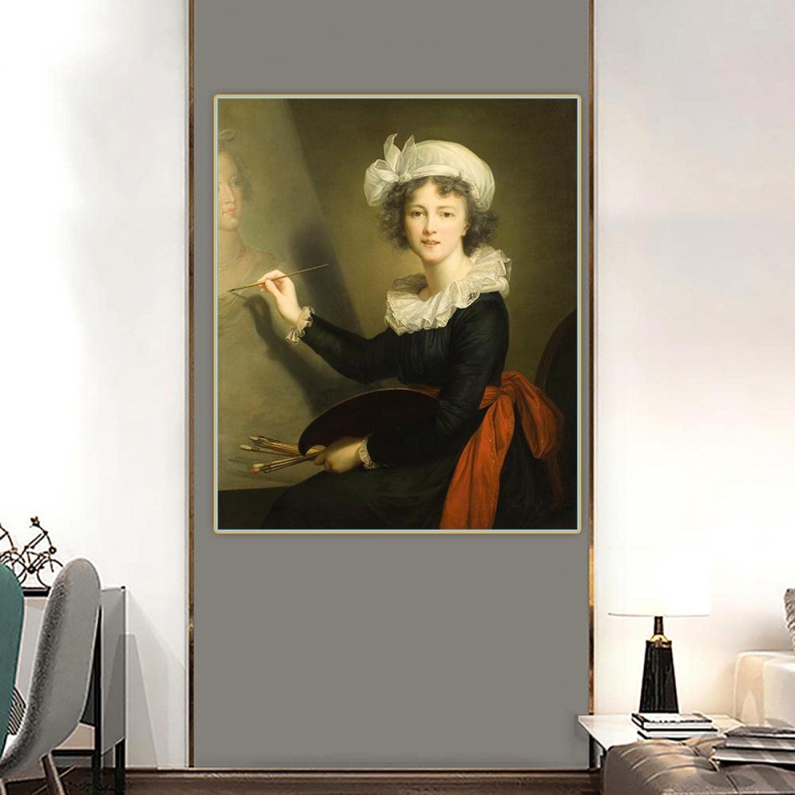 Amazon.co.jp: 有名な絵画エリザベート・ヴィジェ・ル・ブラン「自画像