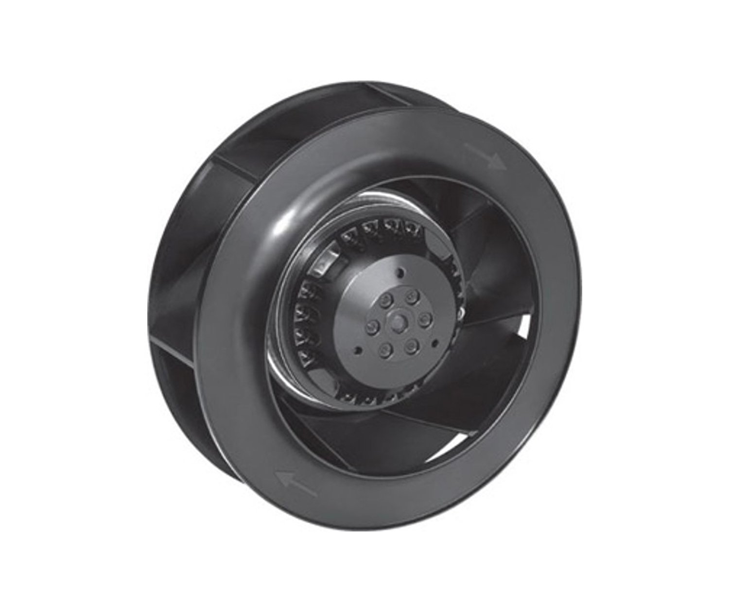 Ventilateur centrifuge silencieux EBM R4S190-AC04-05 pour poêle à pellets