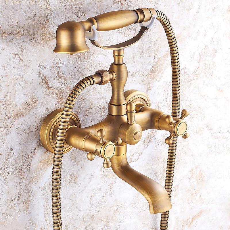 Mélangeur baignoire laiton antique pour remplacer un robinet sans charme