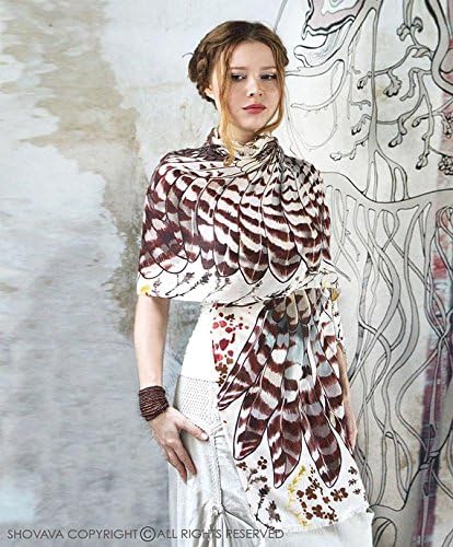 Shovava Pure Cotton Hand Painted and Digitally Printed Scarves - Image 5