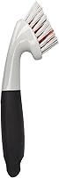 OXO Good Grips Grout Brush - Tough Bristles for Grime, Mildew & Soap Scum in Showers, Tiles & Tracks