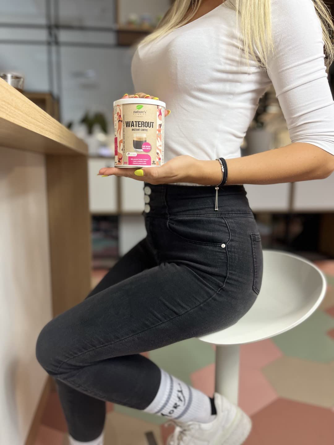Nature's Finest by Nutrisslim WaterOut Coffee - Café Premium Vegano con Extracto de Cactus y Guaraná - Ideal para Dieta Keto y Apto para Estilo de Vida Saludable