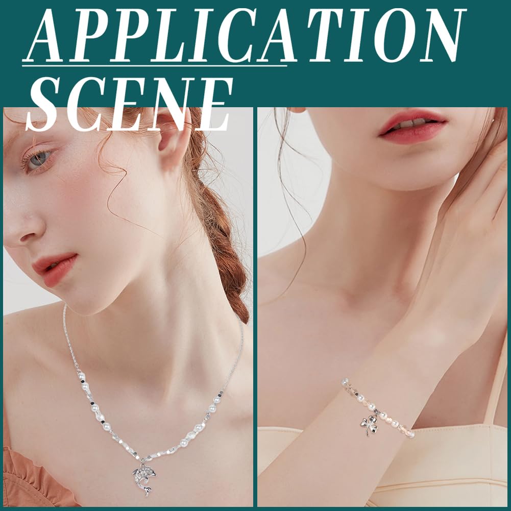 CREATCABIN 100 Perline Cubo Distanziatore 2.5mm Argento - Ottone Placcato Per Gioielli - Foto 2