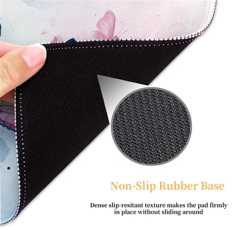 Tapis de souris antidérapant XXL pour éviter les douleurs