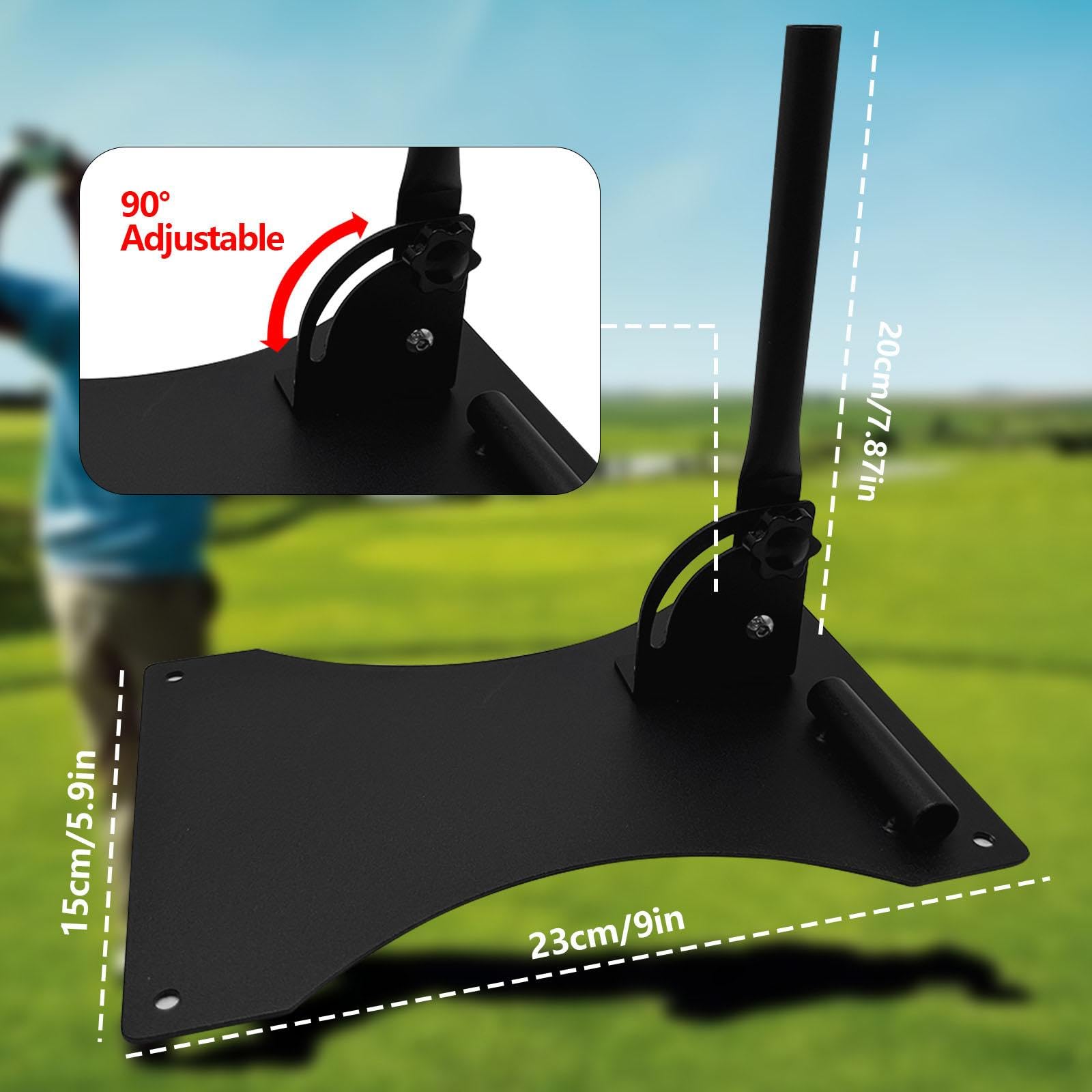 Amagogo Golf Ausrichtungshilfe, Lehrmaterial, Unverzichtbares Golfzubehör, Geschenke für Anfänger, Trainingshilfe
