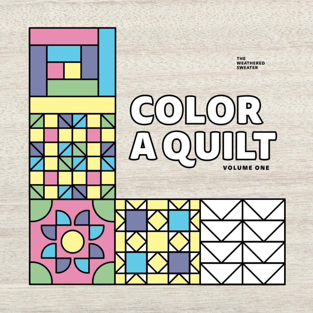Color A Quilt Volume One: Traditional and Modern Quilt Block Patterns Coloring Book with Bold and Easy Designs: Maheu, Danielle: 9798338999240: Amazon.com: Books color-a-quilt-volume-one-traditional-and-modern-quilt-block-patterns-coloring-book-with-bold-and-easy-designs-maheu-danielle-9798338999240-amazon-com-books