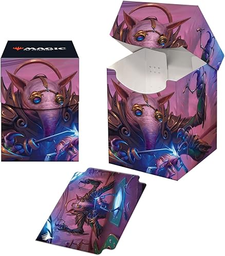 Miniatura 8 de Ultra Pro - Caja de cubierta de March of the Machine de más de 100 pies. Palma brillante, despertador del alma para MTG, almacena y protege tarjetas