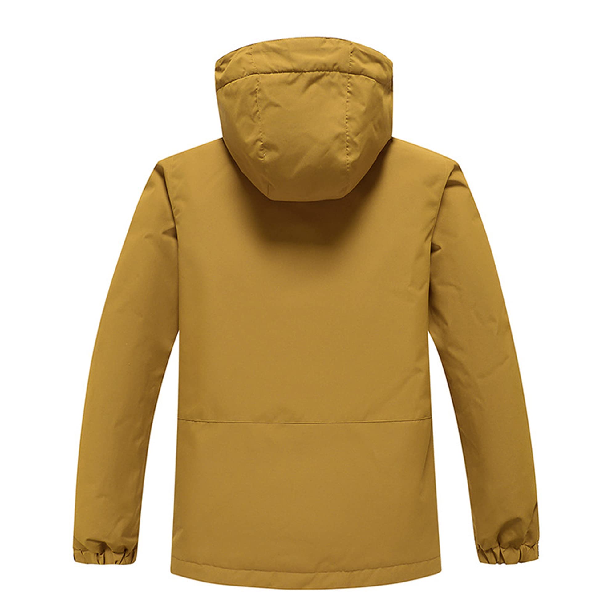 Bestgift Kombinezon narciarski damski i męski wiatroszczelny i ciepły kombinezon narciarski, Czarny, XL
