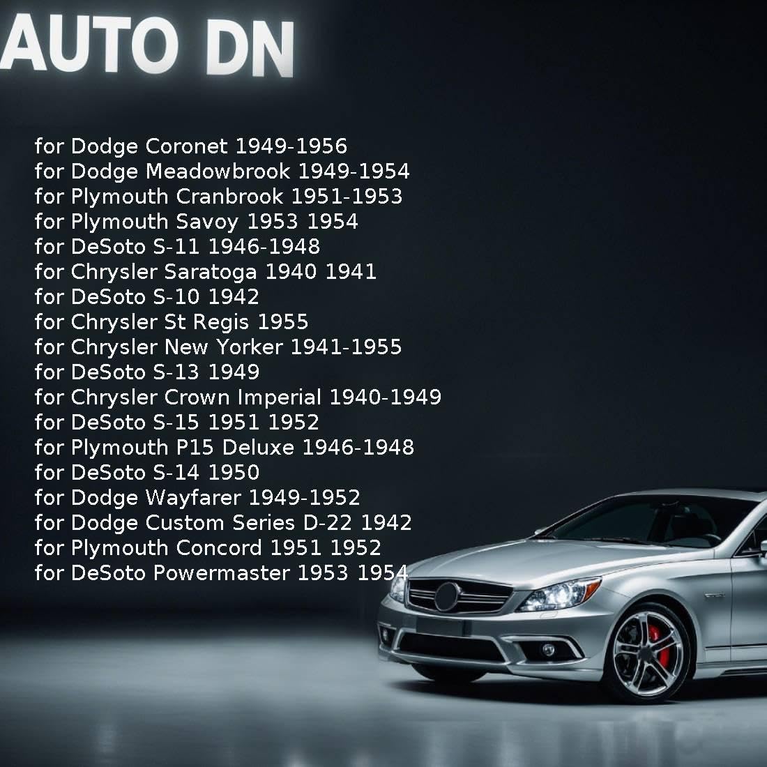 Front Lower Drum Brake Wheel Cylinder Kit for Plymouth Suburban 1949 1950 1951 1952 1953 1954 2 x Replacement 947580