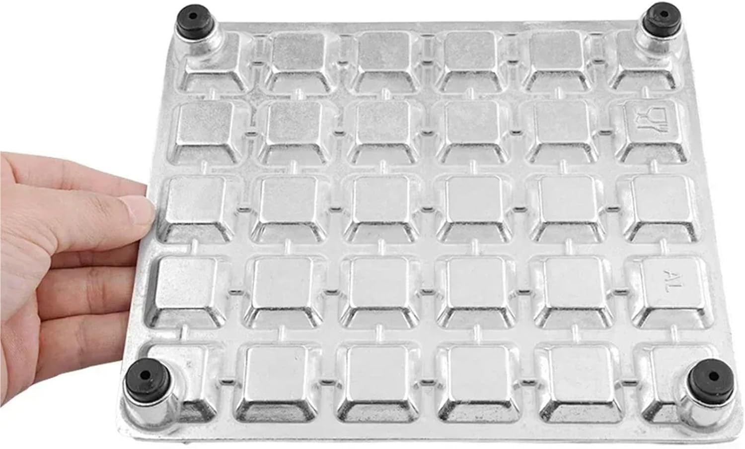 DIY Ravioli Maker Dumpling Dough Press Mold Aluminum Alloy Pastry Mould for Square Ravioli Kitchen Tool