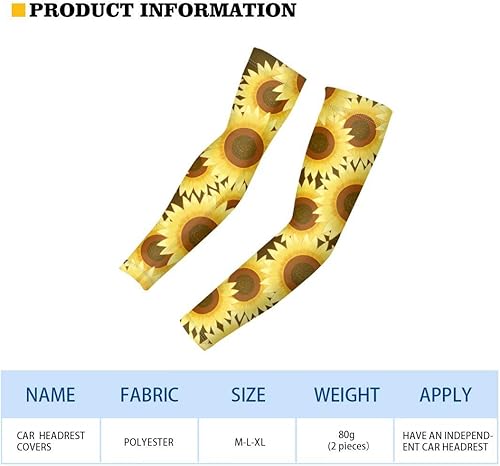 Miniatura 2 de FOR U DESIGNS Paquete de 2 mangas de brazo con protección UV para conducir, ciclismo, golf, baloncesto, calentador talla M, L, XL