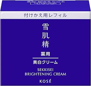 【医薬部外品】 薬用雪肌精 ブライトニング クリーム (付けかえ用) 40g 保湿クリーム 顔 美白 肌あれ シワ シミ くすみ ハトムギ 漢方 和漢