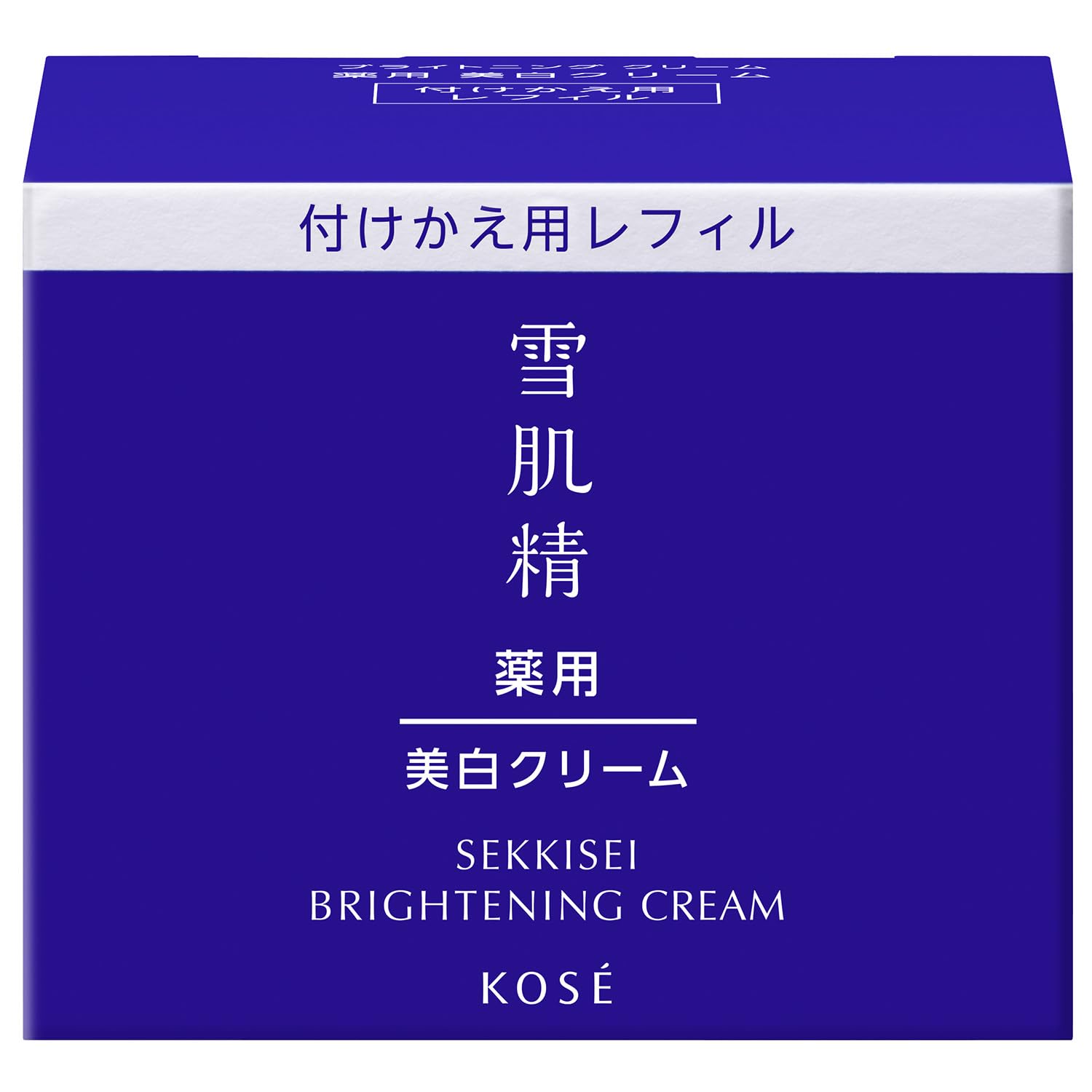 Amazon | 【医薬部外品】 薬用雪肌精 ブライトニング クリーム (付け