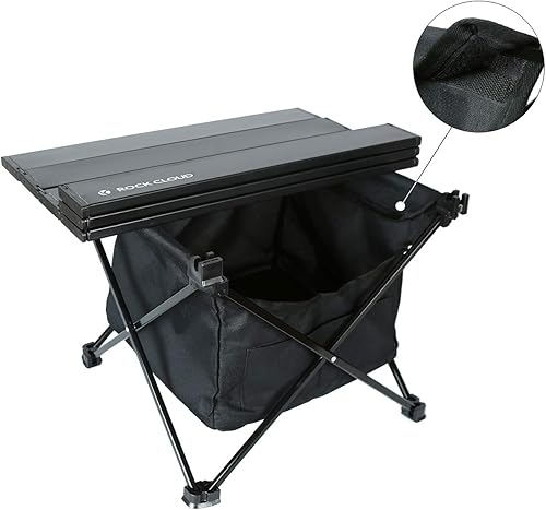 Vista 123 de Rock Cloud Mesa de camping portátil de aluminio ultraligera, plegable, mesa de playa para campamento, senderismo, mochileros, picnic al aire libre