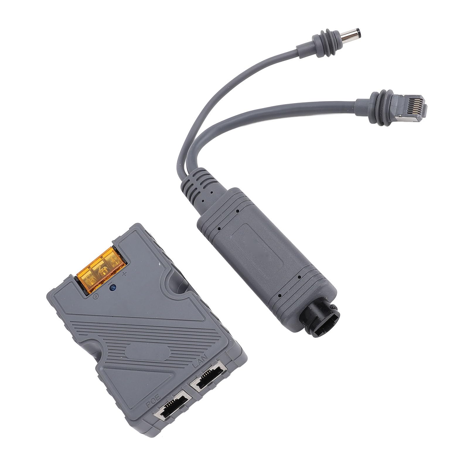 Oumefar Pasywny Wtryskiwacz PoE GigE o Mocy 150 W do Szybkiego Połączenia Sieciowego dla Urządzenia z minianteną, materiał ABSPin