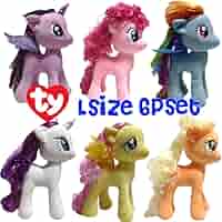 Amazon.co.jp: マイリトルポニー Ty Beanie Babies 26cm Lサイズ